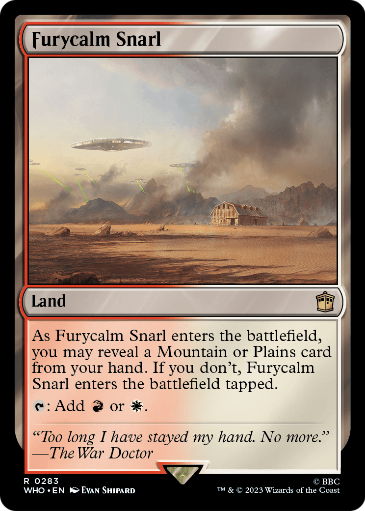 Furycalm Snarl (WHO-283) - Doctor Who Foil