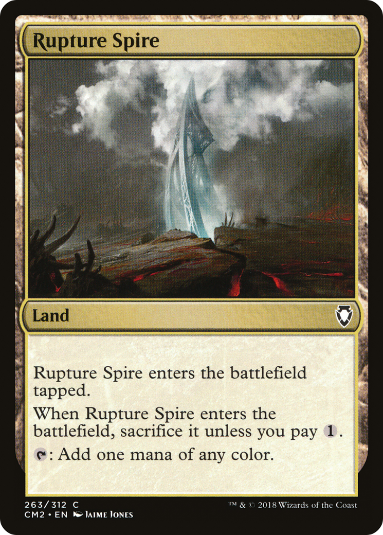 Rupture Spire (CM2-263) - Commander Anthology Volume II