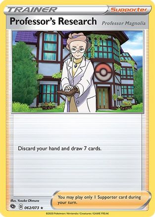 Professor's Research [Professor Magnolia] 062  - Holofoil Champions Path - Holo Rare