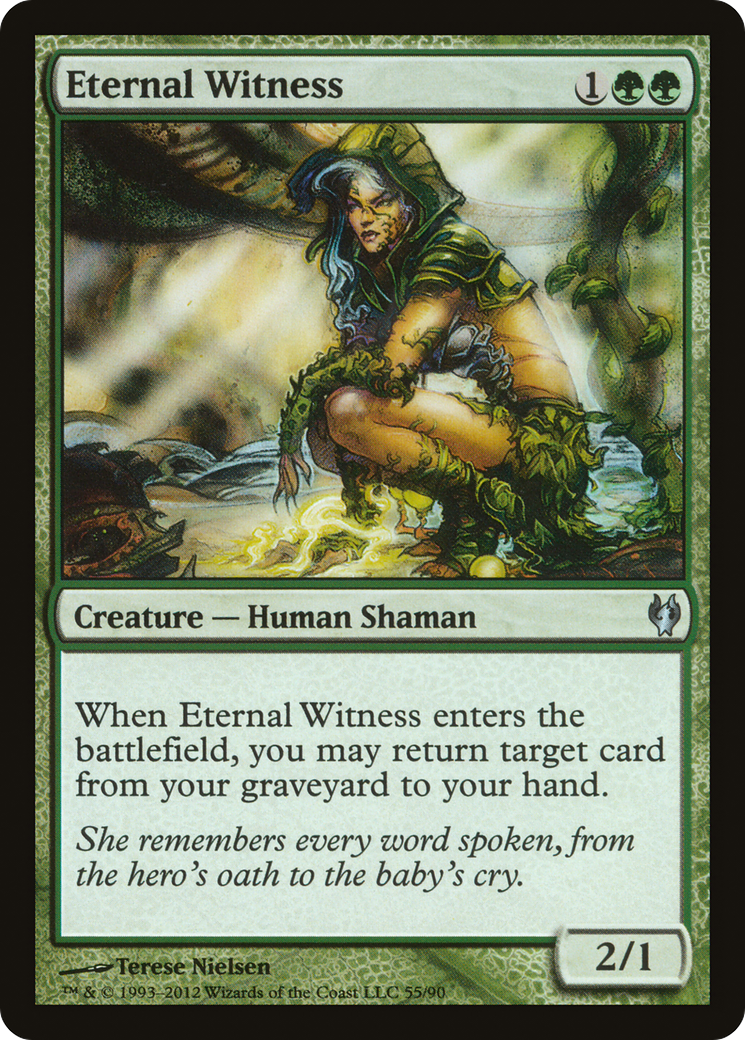 Eternal Witness (DDJ-055) - Duel Decks: Izzet vs. Golgari