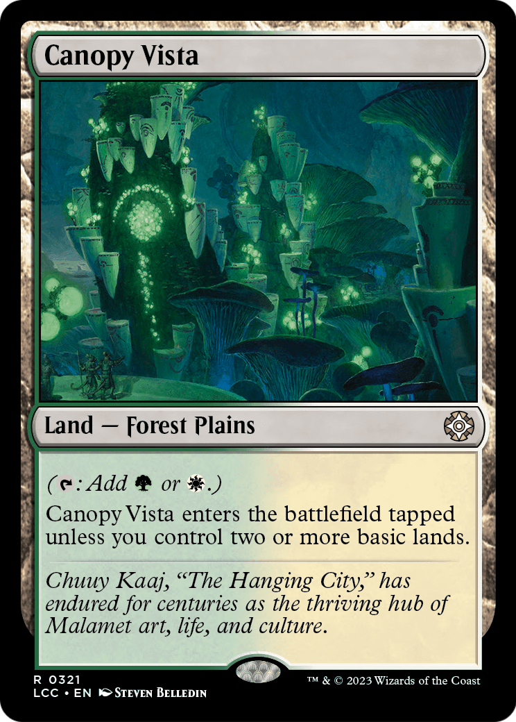 Canopy Vista (LCC-321) - The Lost Caverns of Ixalan Commander