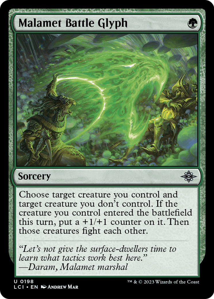 Malamet Battle Glyph (LCI-198) - The Lost Caverns of Ixalan