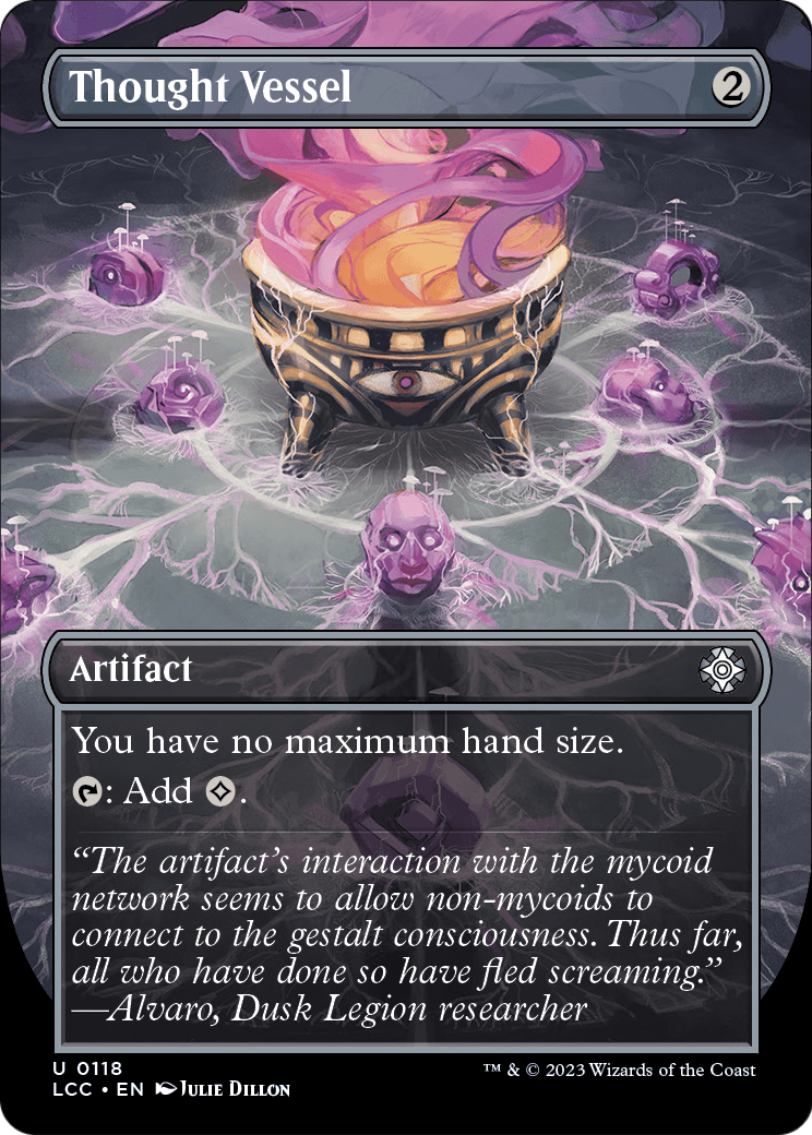 Thought Vessel (Borderless) (LCC-118) - The Lost Caverns of Ixalan Commander