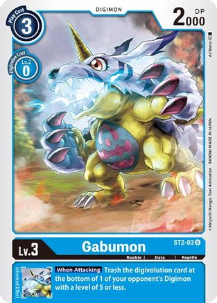 Gabumon (ST2-03) - Starter Deck 02: Cocytus Blue