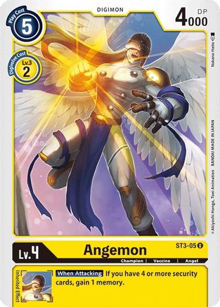 Angemon (ST3-05) - Starter Deck 03: Heaven's Yellow