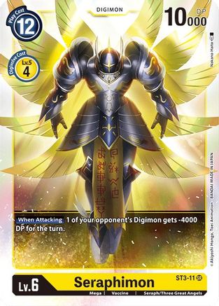 Seraphimon (ST3-11) - Starter Deck 03: Heaven's Yellow Foil