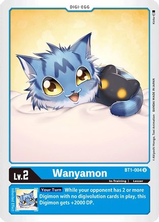 Wanyamon (BT1-004) - Release Special Booster 1.0