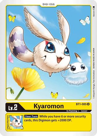 Kyaromon (BT1-005) - Release Special Booster 1.0