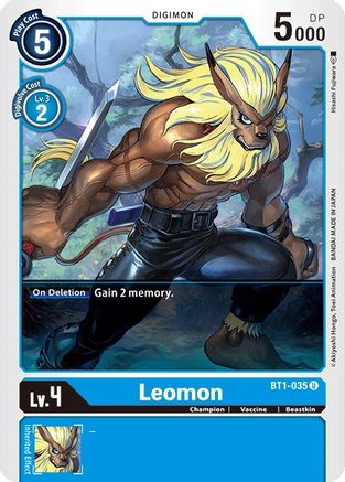 Leomon (BT1-035) - Release Special Booster 1.0