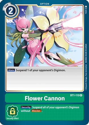 Flower Cannon (BT1-110) - Release Special Booster 1.0