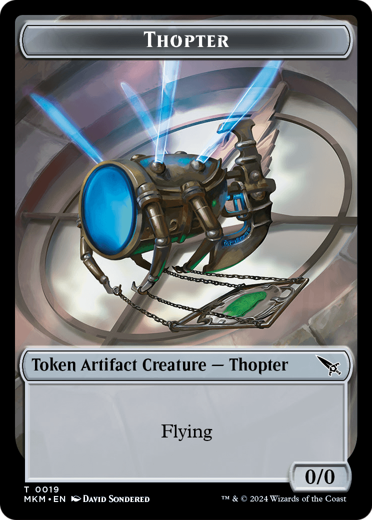 Thopter (TMKM-019) - Murders at Karlov Manor Tokens Foil