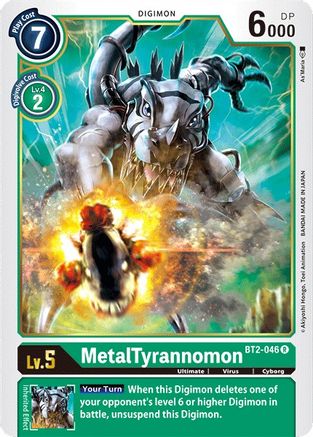 MetalTyrannomon - BT2-046 (BT2-046) - Release Special Booster 1.0