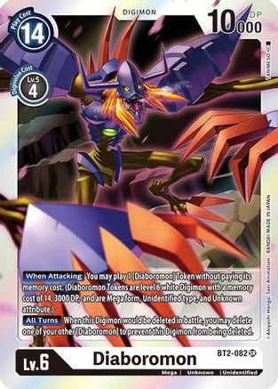 Diaboromon (BT2-082) - Release Special Booster 1.0 Foil