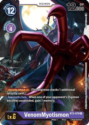 VenomMyotismon (BT2-079) - Release Special Booster 1.0