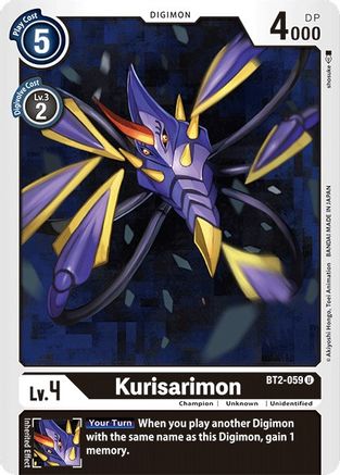 Kurisarimon (BT2-059) - Release Special Booster 1.0