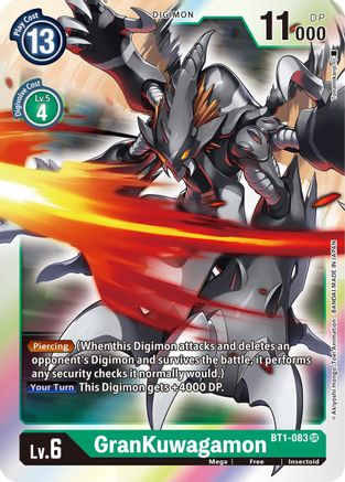 GranKuwagamon (BT1-083) - Release Special Booster 1.5 Foil