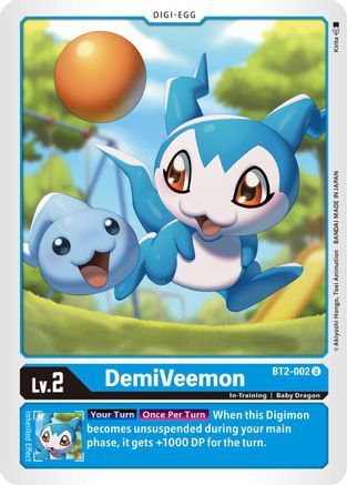 DemiVeemon - BT2-002 (BT2-002) - Release Special Booster 1.5