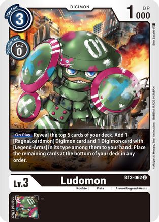 Ludomon (BT3-062) - Release Special Booster 1.5