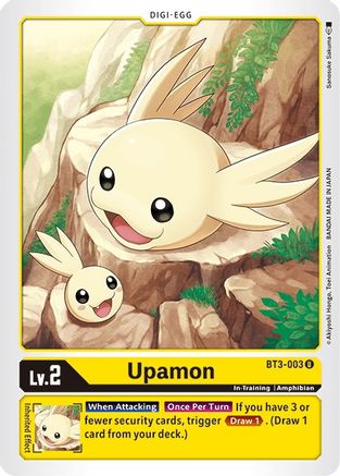 Upamon - BT3-003 (BT3-003) - Release Special Booster 1.5