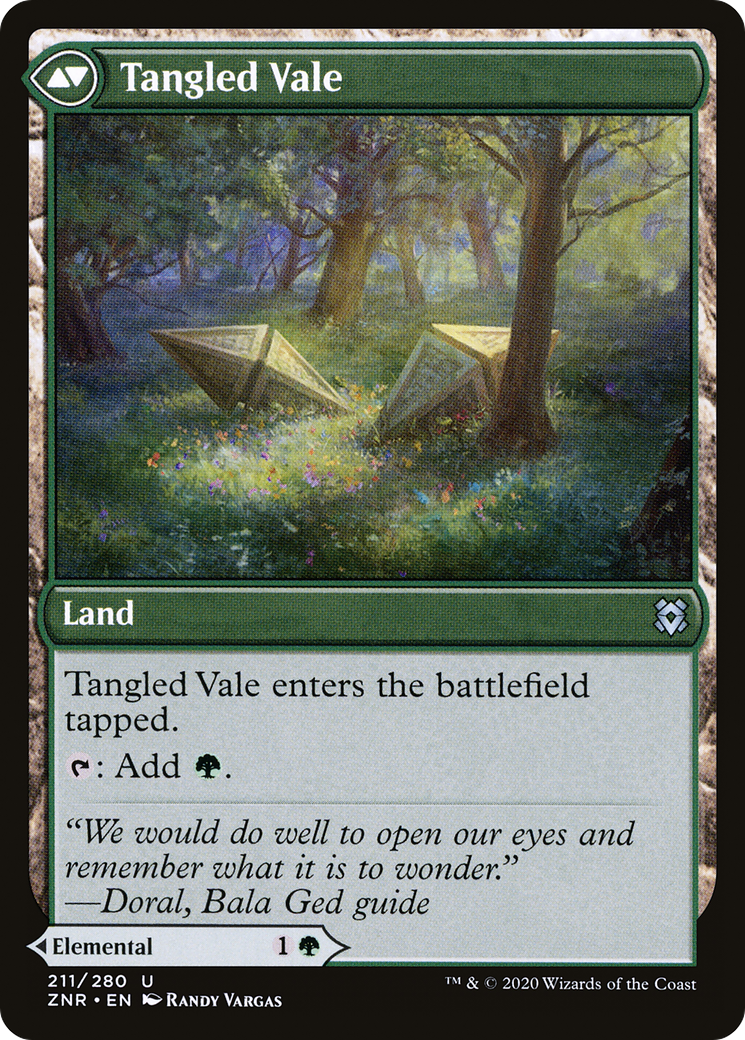 Tangled Florahedron (ZNR-211) - Zendikar Rising