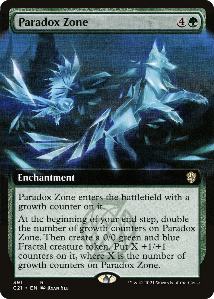Paradox Zone (Extended Art) (C21-391) - Commander 2021: (Extended Art)