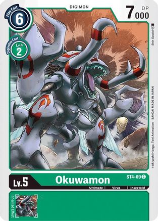 Okuwamon (ST4-09) - Starter Deck 04: Giga Green