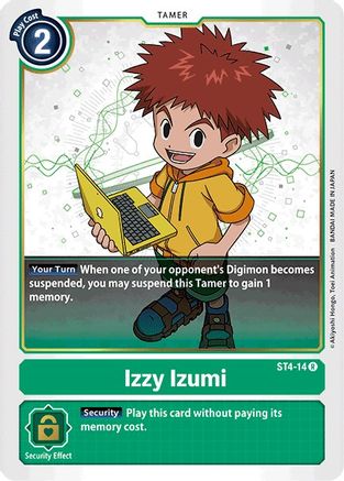 Izzy Izumi (ST4-14) - Starter Deck 04: Giga Green