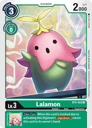 Lalamon (BT4-052) - Great Legend