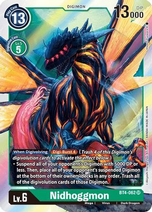 Nidhoggmon (BT4-062) - Great Legend Foil