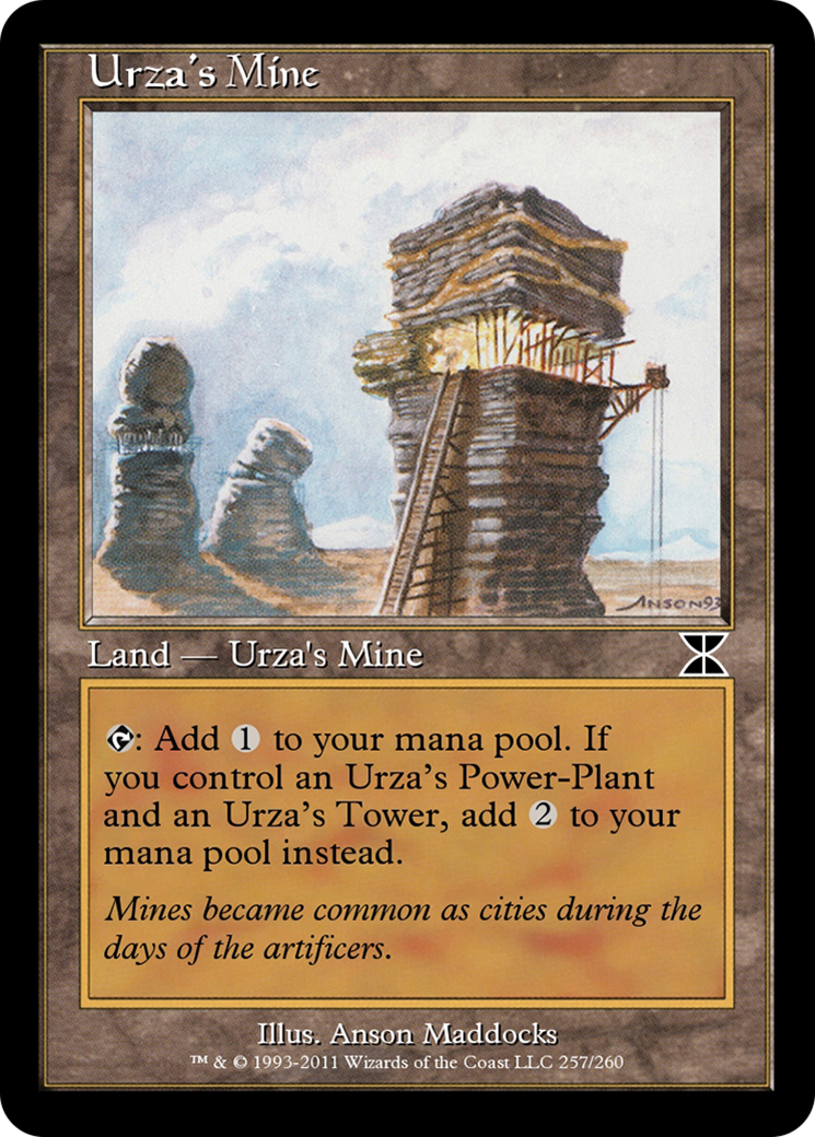 Urza's Mine (ME4-257D) - Masters Edition IV Foil