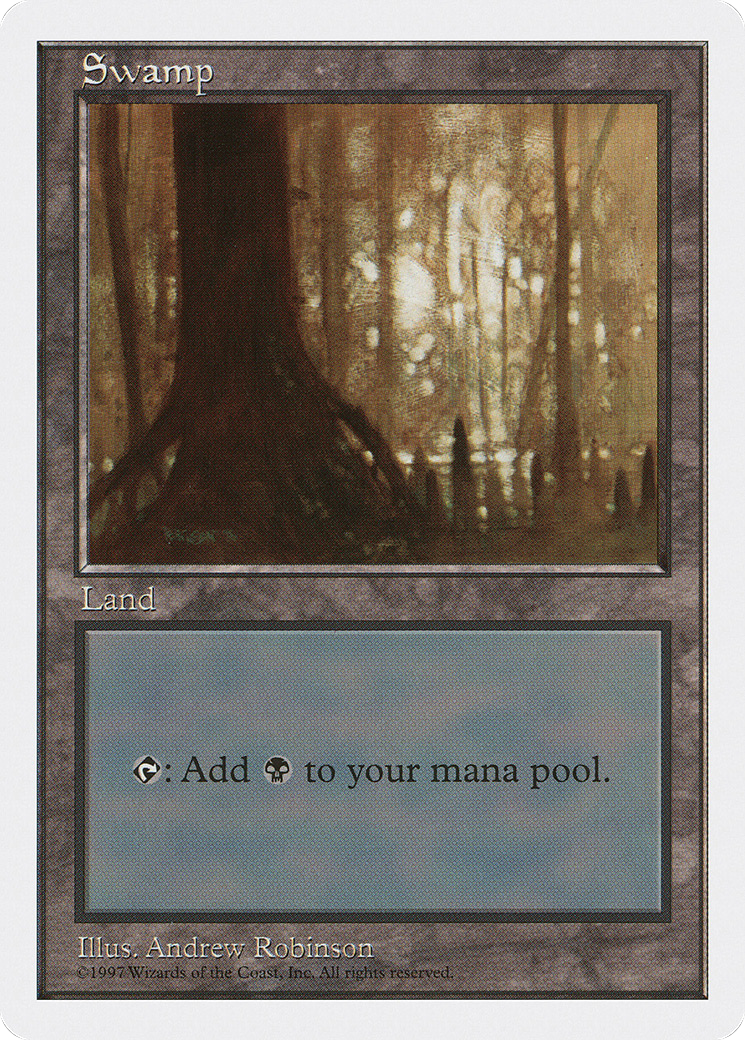 Swamp (441) (5ED-441) - Fifth Edition