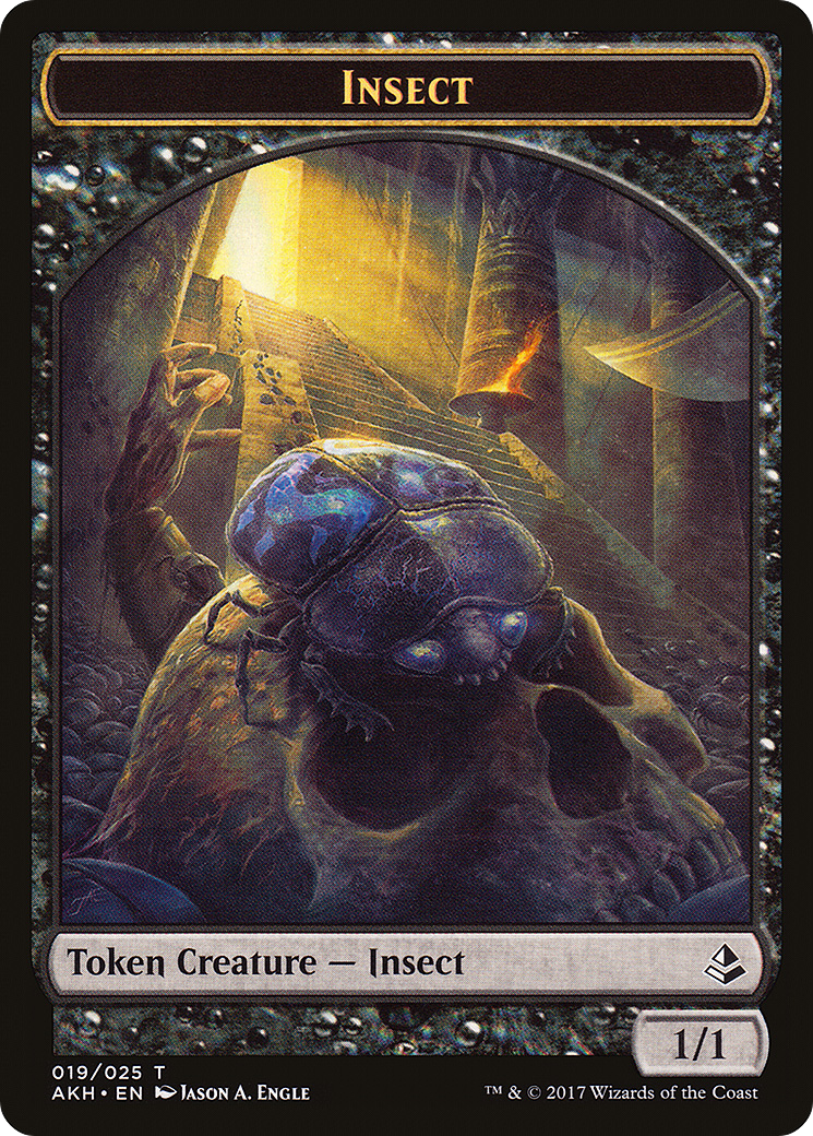 Insect Token (AKH-019) - Amonkhet Tokens Foil
