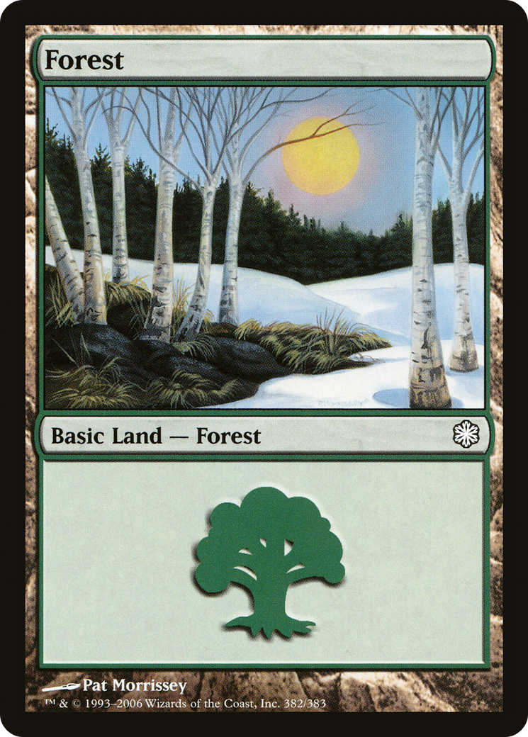 Forest (382) (CTD-382) - Coldsnap Theme Decks