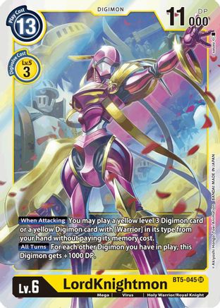 LordKnightmon (BT5-045) - Battle of Omni Foil
