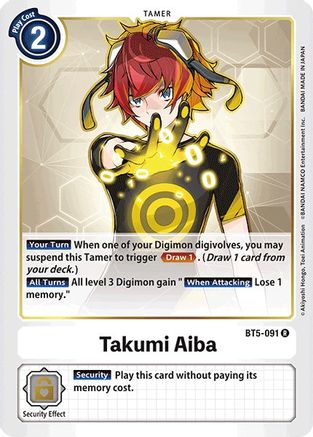 Takumi Aiba (BT5-091) - Battle of Omni