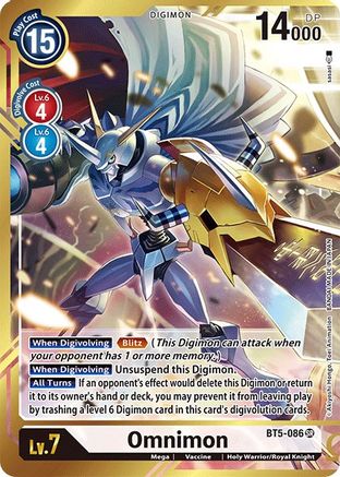 Omnimon (Alternate Art - sasasi) (BT5-086) - Battle of Omni Foil