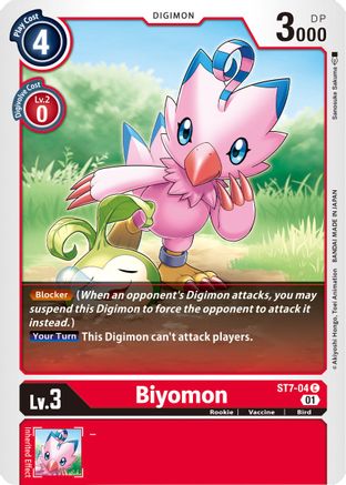 Biyomon (ST7-04) - Starter Deck 07: Gallantmon