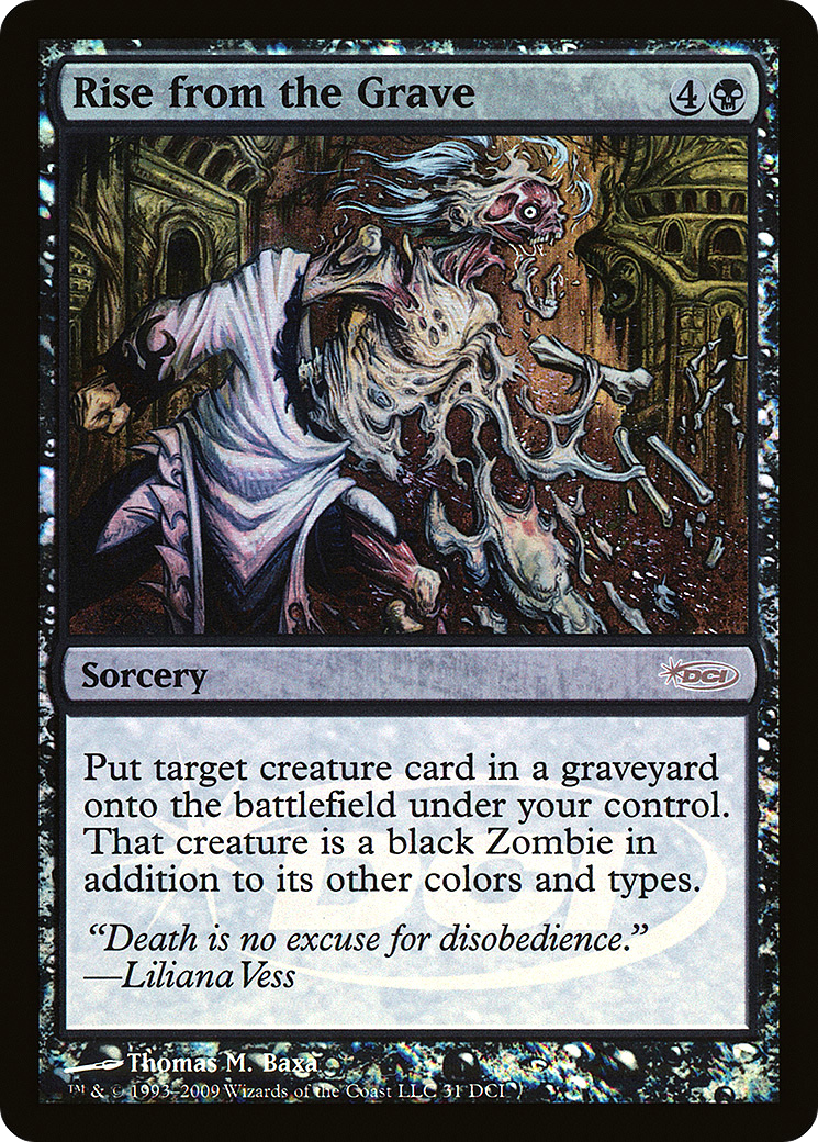 Rise from the Grave (WPN-031) - DCI Promos Foil