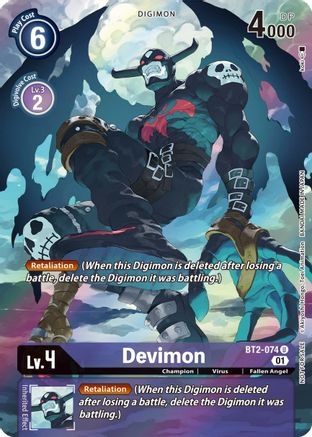 Devimon (1-Year Anniversary Box Topper) (BT2-074) - Release Special Booster 1.0 Foil