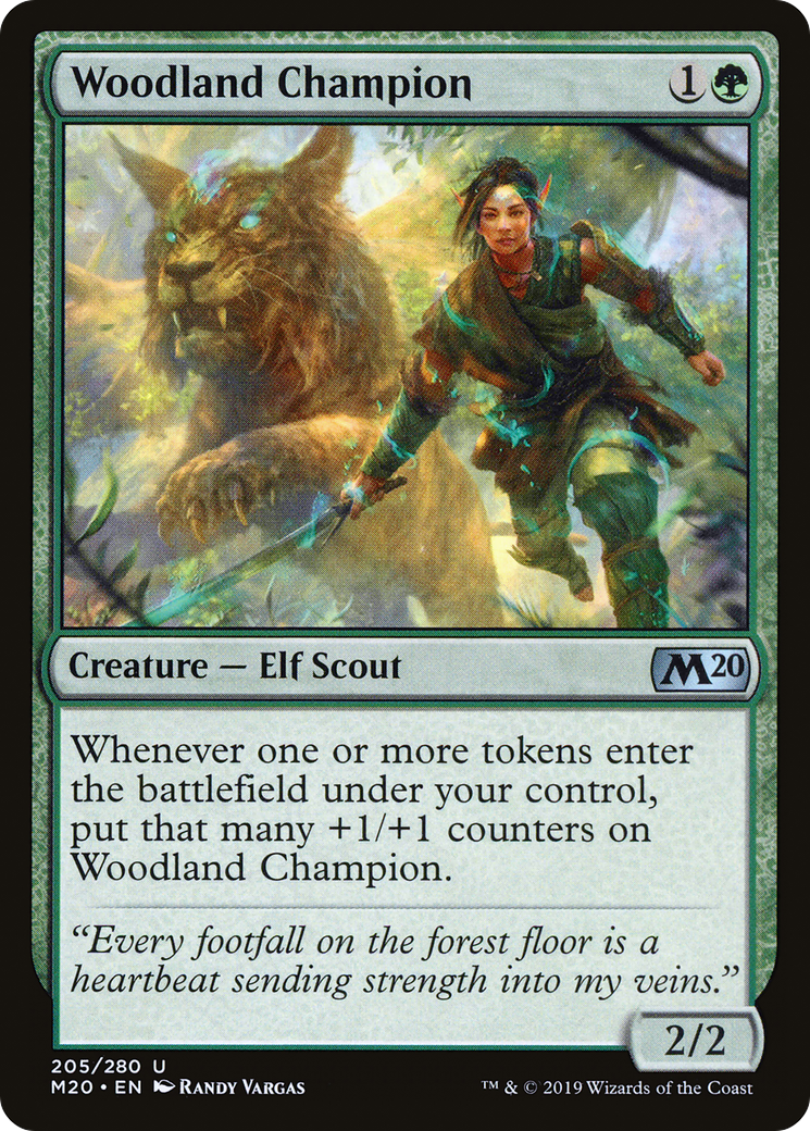 Woodland Champion (M20-205) - Core Set 2020