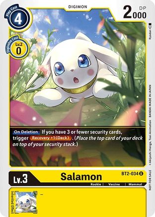 Salamon - BT2-034 (Official Tournament Pack Vol.3) (BT2-034) - Release Special Booster 1.0