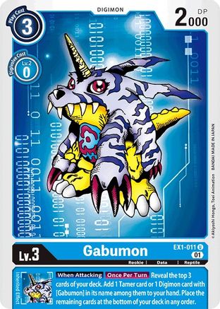Gabumon (EX1-011) - Classic Collection