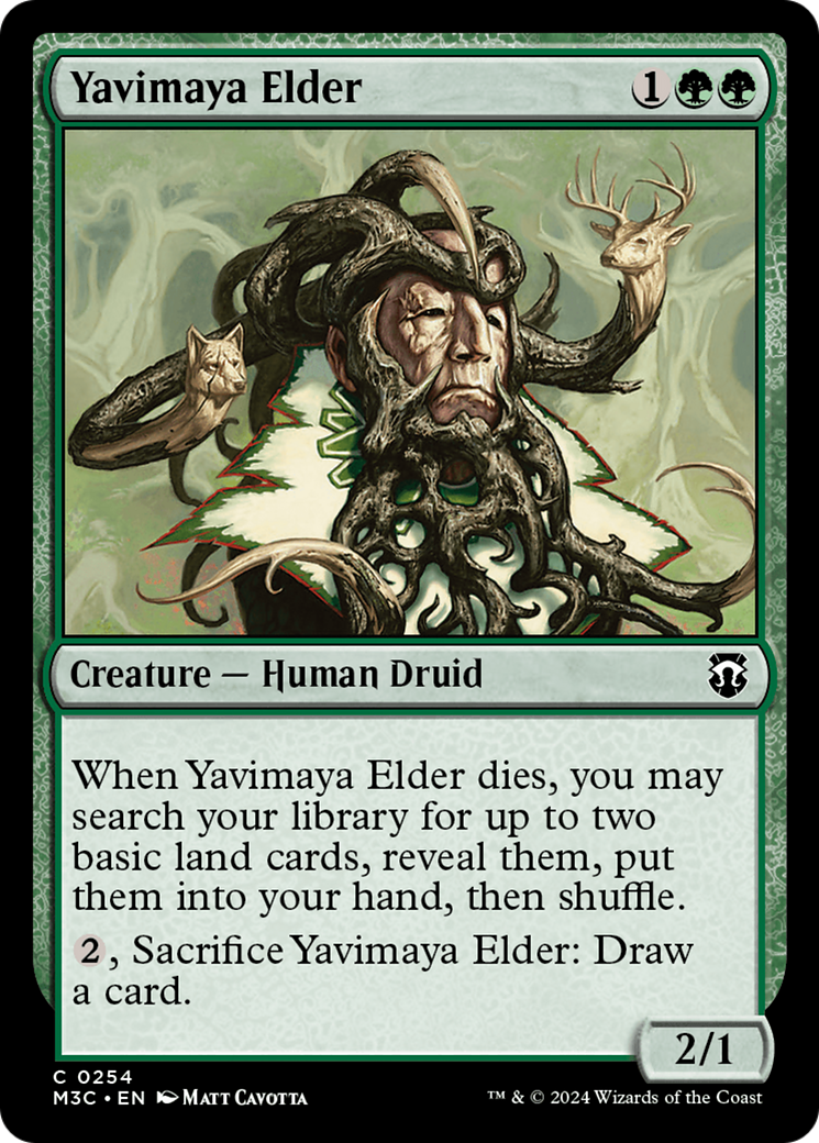 Yavimaya Elder (M3C-254) - Modern Horizons 3 Commander