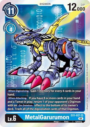 MetalGarurumon (EX1-021) - Classic Collection Foil