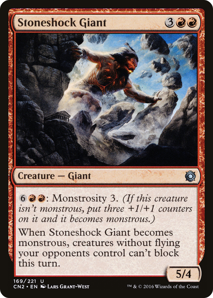 Stoneshock Giant (CN2-169) - Conspiracy: Take the Crown Foil