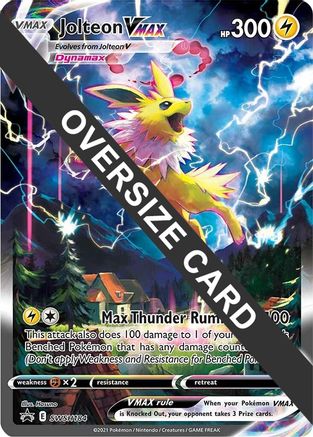 Jolteon VMAX - SWSH184  - Holofoil Jumbo Cards - Promo