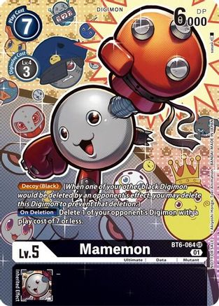 Mamemon (Alternate Art) (BT6-064) - Revision Pack Cards