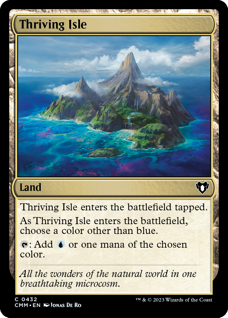 Thriving Isle (CMM-432) - Commander Masters