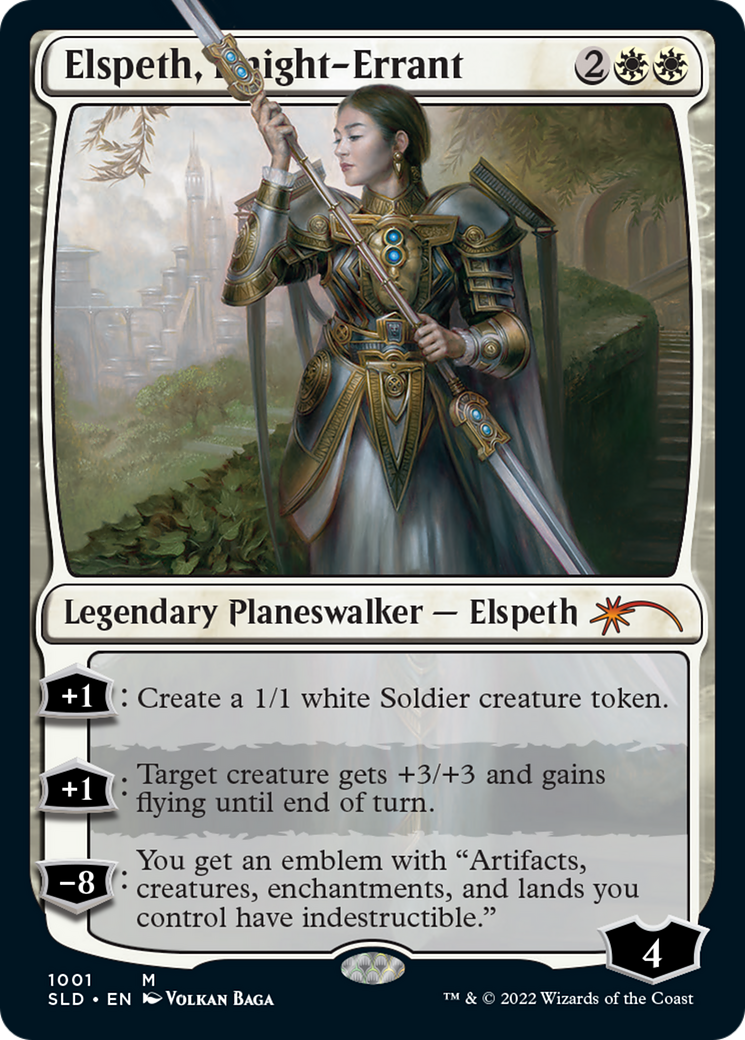 Elspeth, Knight-Errant (SLD-1001) - Secret Lair Drop Foil