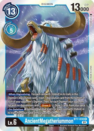 AncientMegatheriummon (BT7-030) - Next Adventure Foil